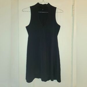 EXPRESS sleeveless choker dress Black Sz Medium